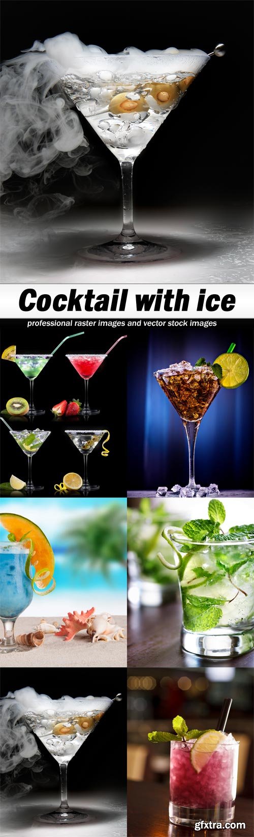 Cocktail with ice