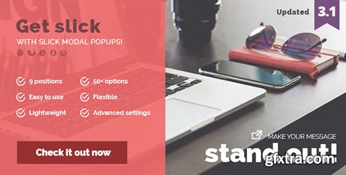 CodeCanyon - Slick Modal v3.1 - CSS3 Powered Popups - 12335988