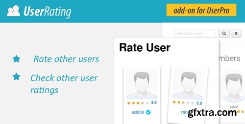 CodeCanyon - User Rating / Review Add on for UserPro v2.5 - 8943811
