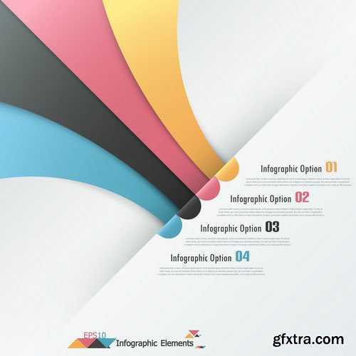 Collection of Infographics Vol.58, 25xEPS