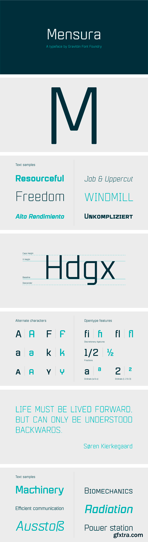 Mensura Font Family