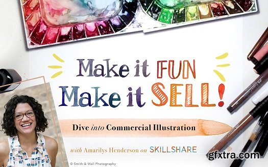 Make it Fun, Make it Sell: Dive Into Commercial Illustration