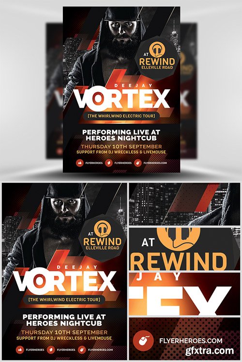 Vortex Flyer Template