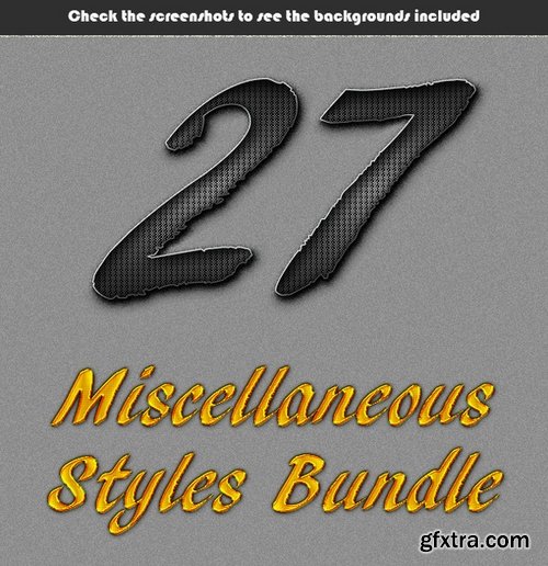 CM - Miscellaneous Styles Bundle 188192