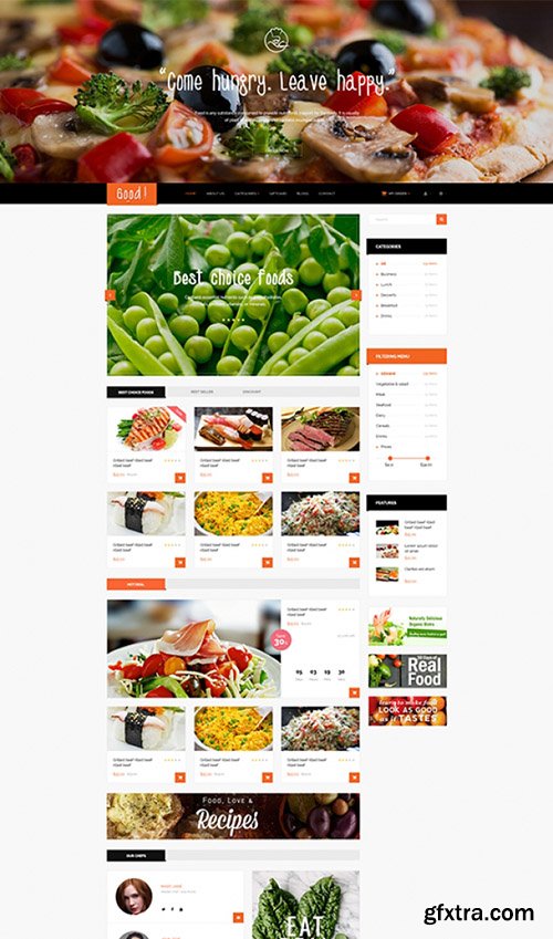 PavoThemes - Pav FoodGood - Multi-Purpose Responsive OpenCart 1.5.6.x Theme