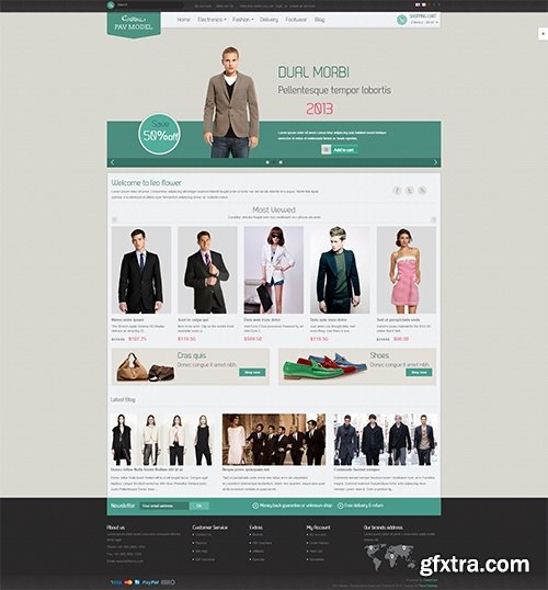 PavoThemes - Pav Model - OpenCart 1.5.6.x Theme