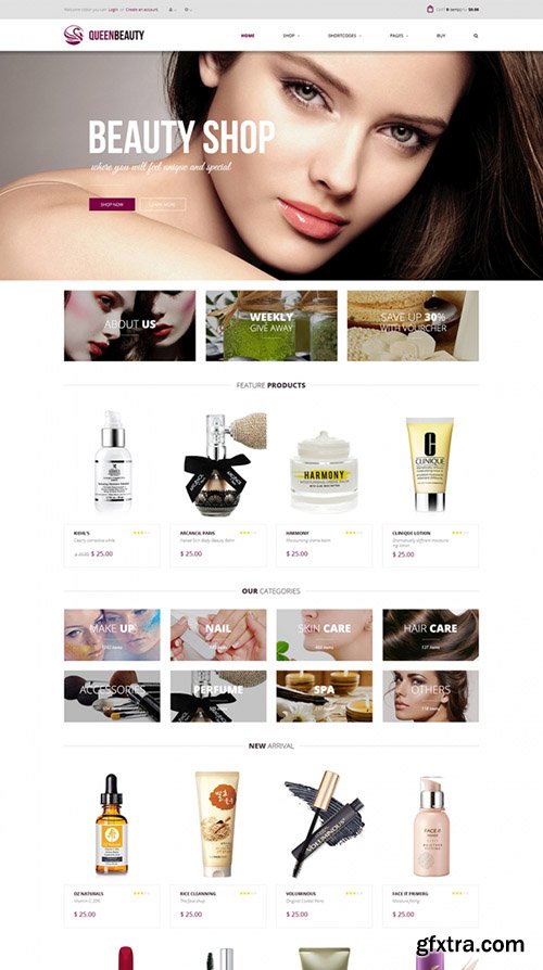 PavoThemes - Pav QueenBeauty - The Best OpenCart 1.5.6.x Theme