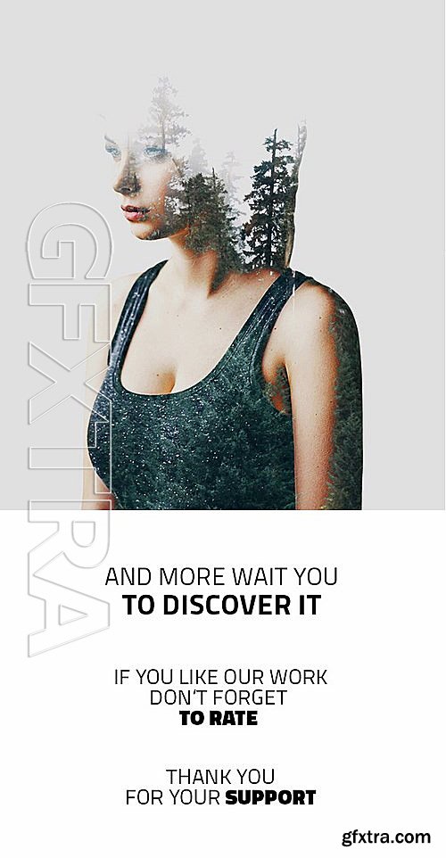 GraphicRiver - Double Exposure Action 13436961