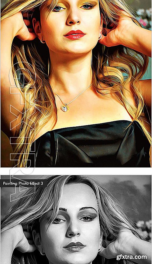 GraphicRiver - 5 Digital Painting Photo Effects 13456648