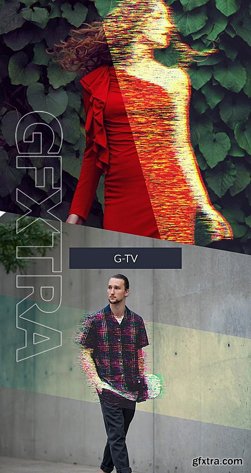 GraphicRiver - 9 Glitch Photoshop Action 13471799