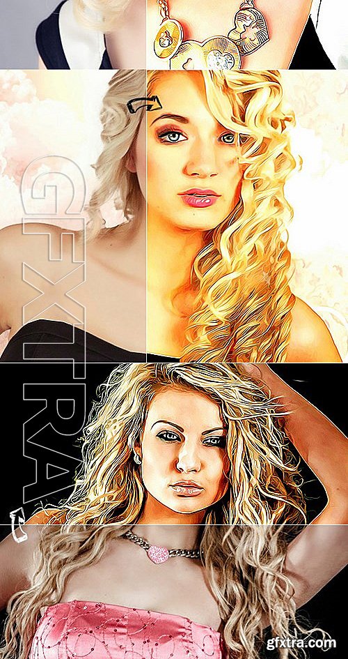 GraphicRiver - Oil Painting Photo Effect 13468585