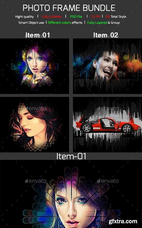 Graphicriver Photo Frame Bundle V_02 13409973