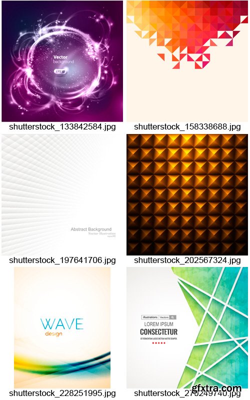 Amazing SS - Geometric Backgrounds 8, 25xEPS