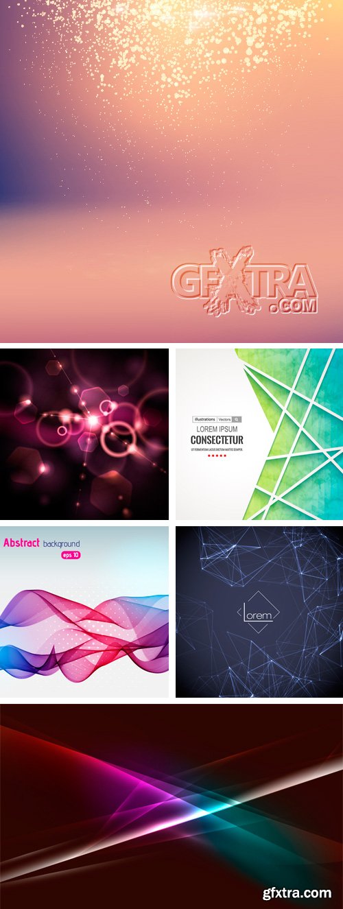 Amazing SS - Geometric Backgrounds 8, 25xEPS