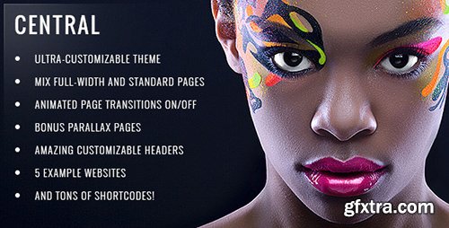 ThemeForest - Central v2.0 - Versatile Multi-Purpose WordPress Theme - 4798696