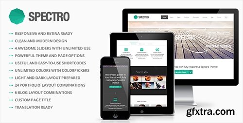 ThemeForest - Spectro v1.7 - Responsive Multi-Purpose WordPress Theme - 5315742