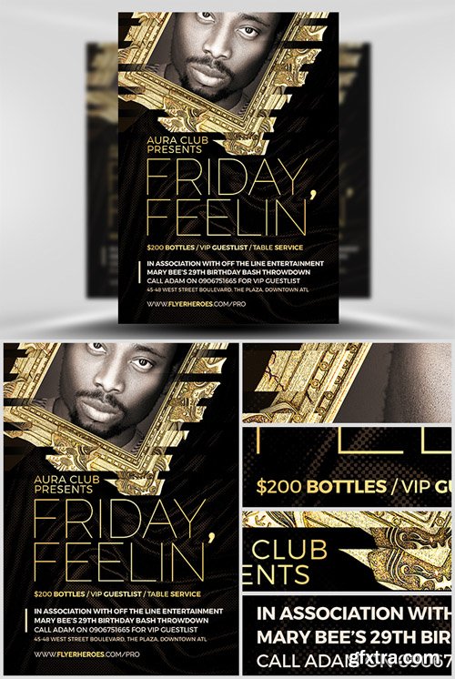 Friday Feelin’ Flyer Template