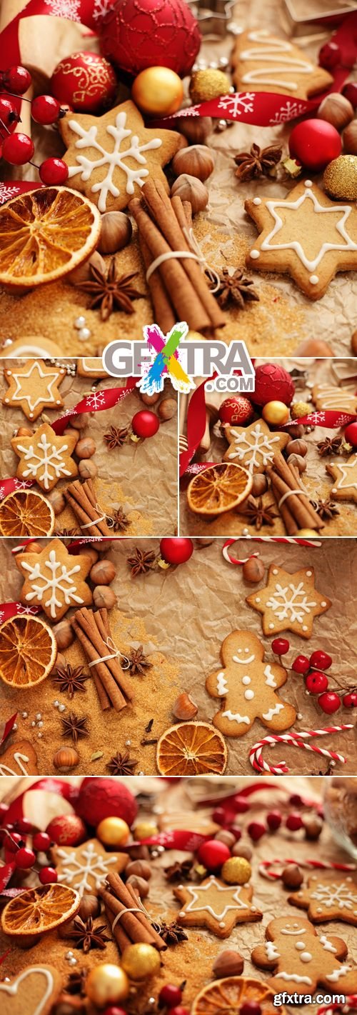 Stock Photo - Christmas Cookies