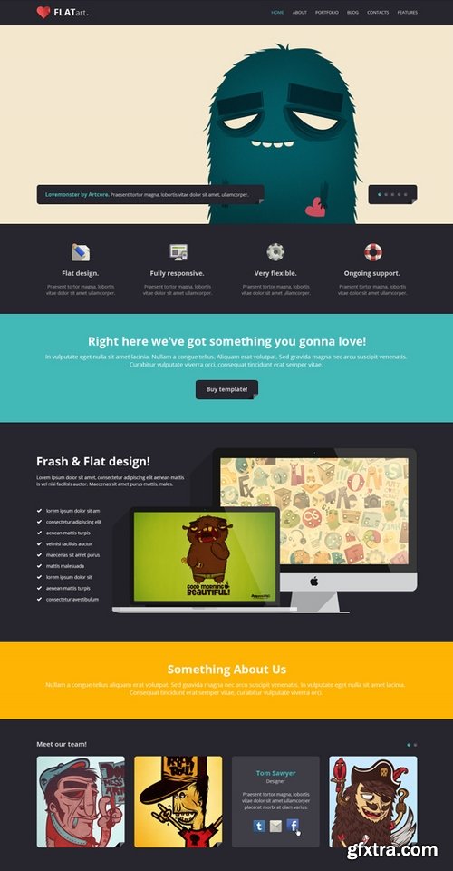 CM - One Page Parallax Bootstrap Bundle 266042