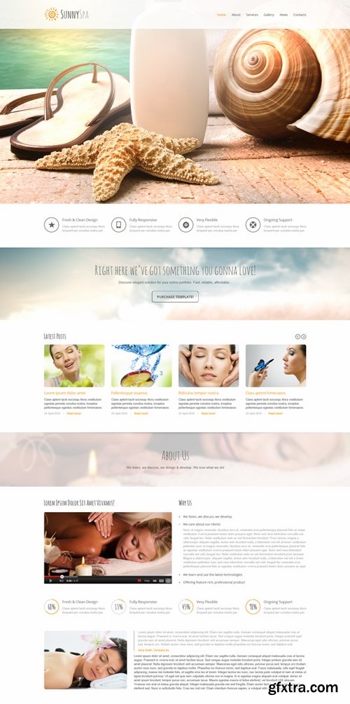 CM - One Page Parallax Bootstrap Bundle 266042