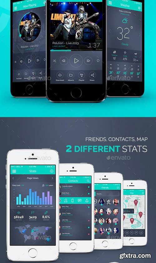 Graphicriver SpiritApp Bundle 9558347