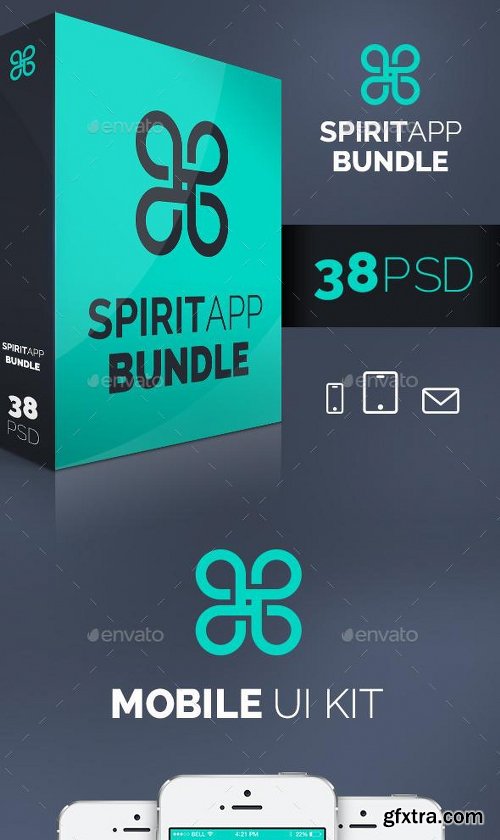 Graphicriver SpiritApp Bundle 9558347