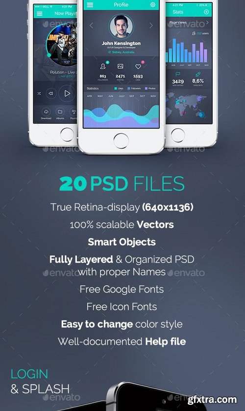 Graphicriver SpiritApp Bundle 9558347