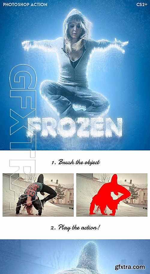 GraphicRiver - Frozen - Ice Photoshop action 13499885