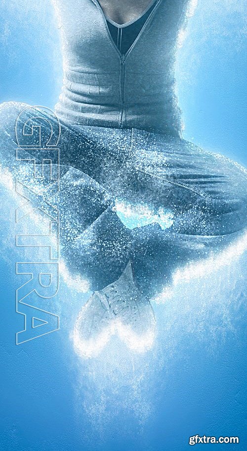 GraphicRiver - Frozen - Ice Photoshop action 13499885