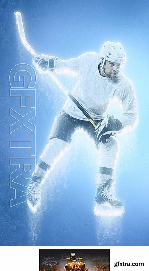 GraphicRiver - Frozen - Ice Photoshop action 13499885