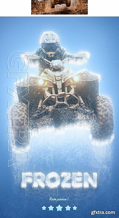 GraphicRiver - Frozen - Ice Photoshop action 13499885