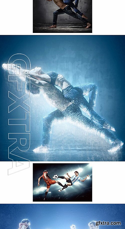 GraphicRiver - Frozen - Ice Photoshop action 13499885