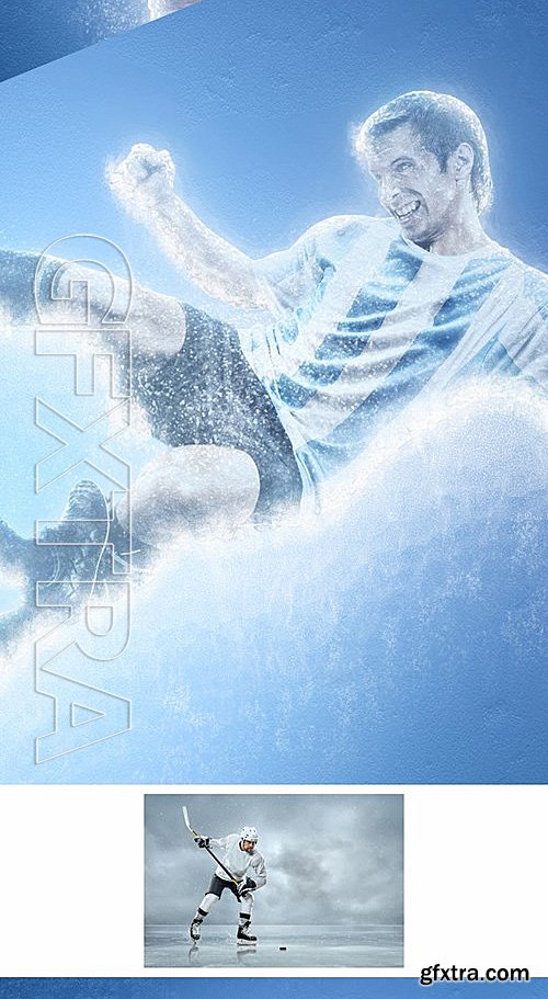 GraphicRiver - Frozen - Ice Photoshop action 13499885