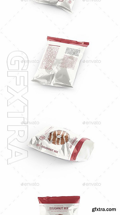 GraphicRiver - Snack Bag Pouch Mockup 13434996