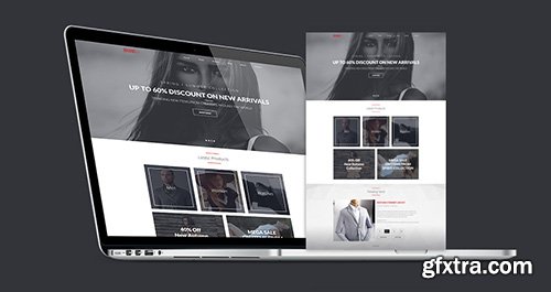 PSD Web Template - Brandly - One Page Web Theme