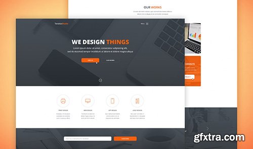 PSD Web Template - Tanatos