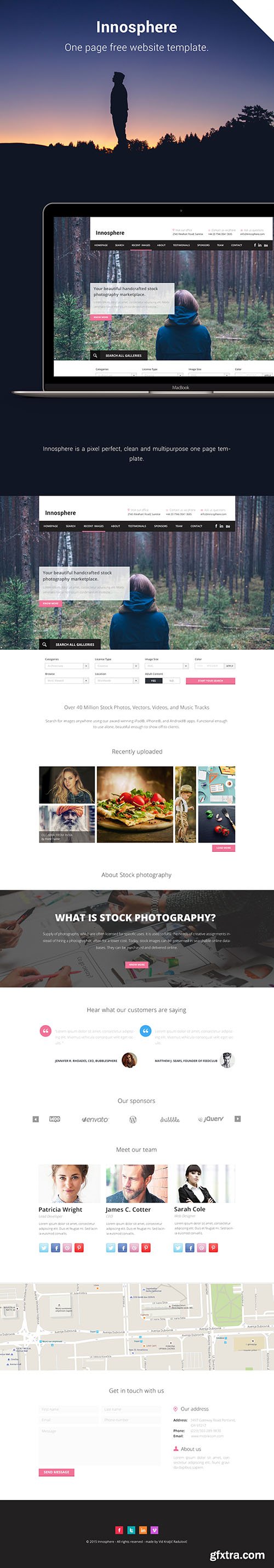 PSD Web Template - Innosphere