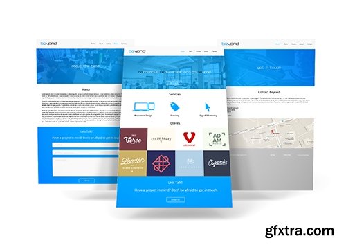 HTML5 & PSD Web Template - Beyond - Portfolio Theme