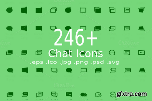 CM - 246+ Chat Icons 410643