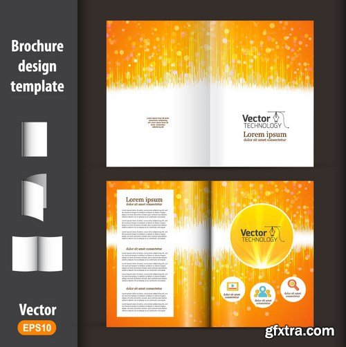 Business Design Background & Cover Magazine - 8x EPS