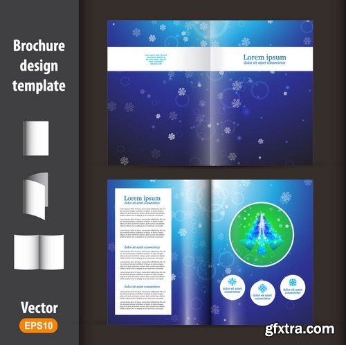 Business Design Background & Cover Magazine - 8x EPS