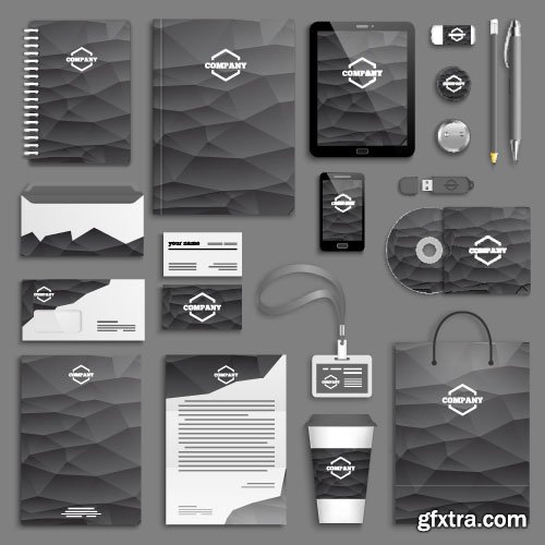 Business Stationery Mock-Up - 12x EPS