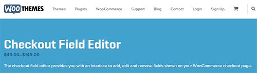 WooThemes - WooCommerce Checkout Field Editor v1.4.8