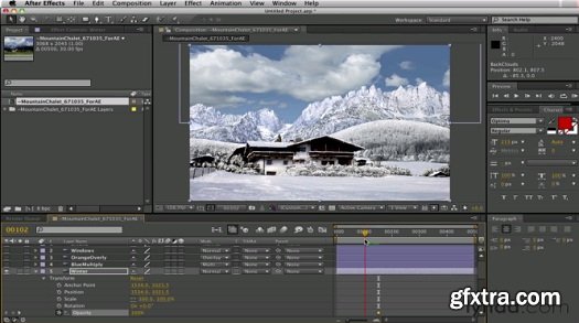 Digital Matte Painting: Changing a Scene From Summer to Winter