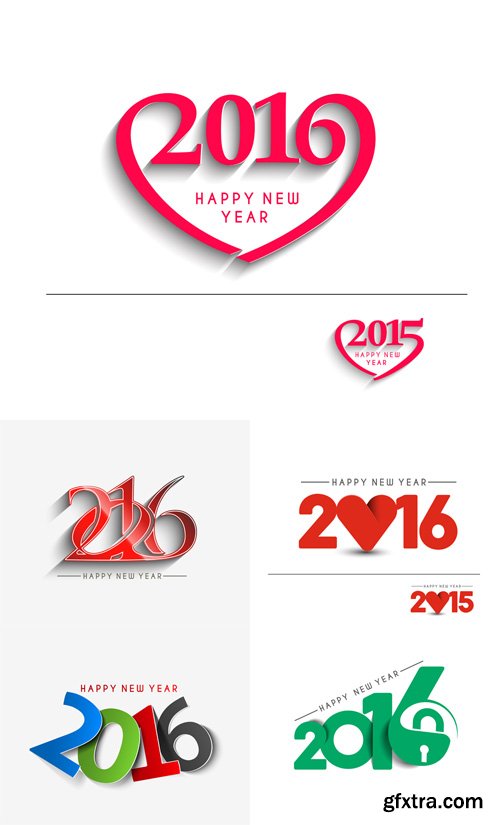 Happy New Year 2016 Figures