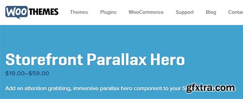 WooThemes - Storefront Parallax Hero v1.3.1