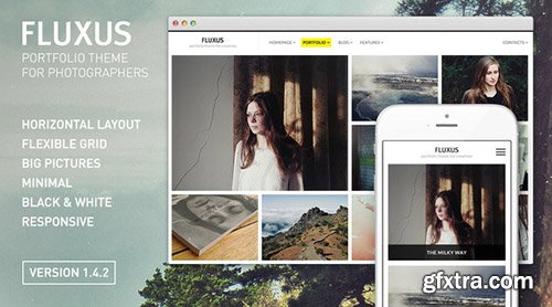 ThemeForest - Fluxus v1.4.1 - Portfolio Theme for Photographers - 3854385