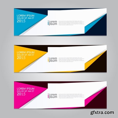 Collection of vector a background picture flyer poster banner emblem logo 25 EPS