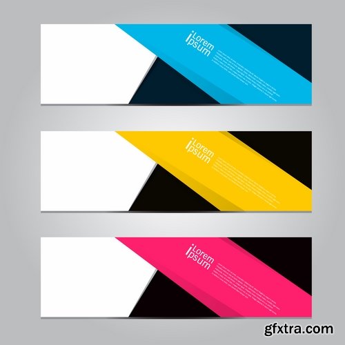 Collection of vector a background picture flyer poster banner emblem logo 25 EPS