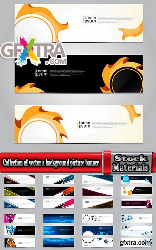 Collection of vector a background picture flyer poster banner emblem logo 25 EPS